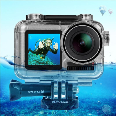 PULUZ Transparent Diving Waterproof Case Protective Cover Shell Underwater Housing Case Dustproof Shockproof 360° Full Protection
PULUZ Transparent Diving Waterproof Case Protective Cover Shell Underwater Housing Case Dustproof Shockproof 360° Full Protection