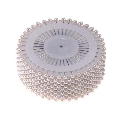 480pcs 146in Round Pearl Straight Head Pins Embroidery Sewing Pins