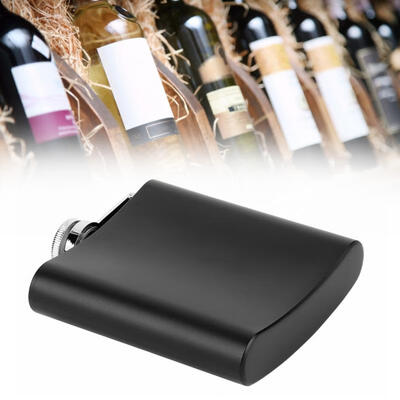 Greensen Black High Quality Portable Stainless Steel U-shaped Alcohol Whiskey Flask Bottle
Greensen Black High Quality Portable Stainless Steel U-shaped Alcohol Whiskey Flask Bottle