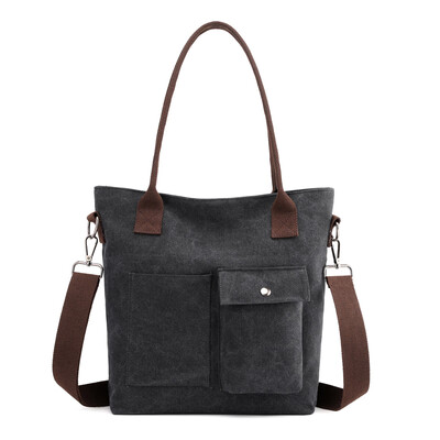 Canvas lady bag fashion lady canvas single shoulder bag leisure bags handbag