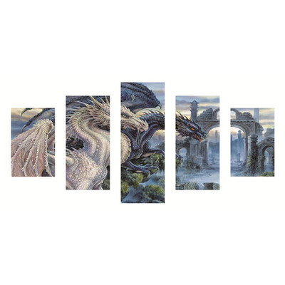 5D DIY Diamond Painting Full Round Embroidery Mosaic Cross Stitch For Home Wall Decor Dragon Multi-Picture Combination
5D DIY Diamond Painting Full Round Embroidery Mosaic Cross Stitch For Home Wall Decor Dragon Multi-Picture Combination