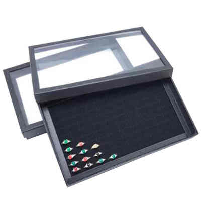 100 Slots Ear Studs Ring Brooches Pin Storage Box Organizer Show Holder Jewelry Display Case
100 Slots Ear Studs Ring Brooches Pin Storage Box Organizer Show Holder Jewelry Display Case