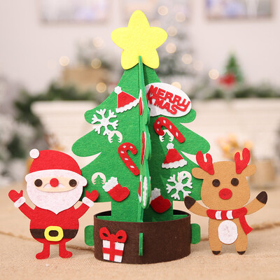 Tailored DIY Christmas Tree Craft Table Top Miniature Festival Mini Non-woven Ornaments
Tailored DIY Christmas Tree Craft Table Top Miniature Festival Mini Non-woven Ornaments