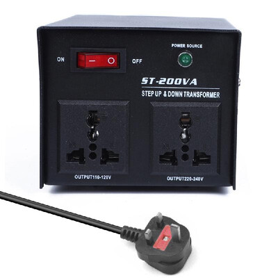 Intelligent Efficient Step Up Down Power Transformer 200W Home-use 100V-220V Household Electrical Appliance Voltage Converter
Intelligent Efficient Step Up Down Power Transformer 200W Home-use 100V-220V Household Electrical Appliance Voltage Converter