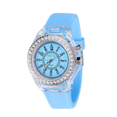 Women Multi-Functional Silica Gel Nightlight Watch Fashion Lovely Student Wristwatch LED Electronic Quartz Watch
Women Multi-Functional Silica Gel Nightlight Watch Fashion Lovely Student Wristwatch LED Electronic Quartz Watch