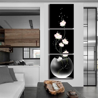 3 Pieces Frameless Vase with Flowers Canvas Material Porch Corridor Vertical Version Home Decoration Wall Painting Decoration
3 Pieces Frameless Vase with Flowers Canvas Material Porch Corridor Vertical Version Home Decoration Wall Painting Decoration