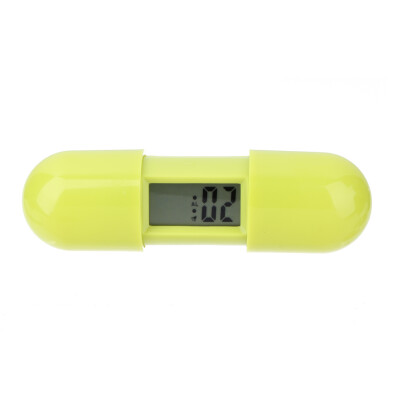 New Creative Pill Shape Alarm Clock Mini Lazy Digital Clock