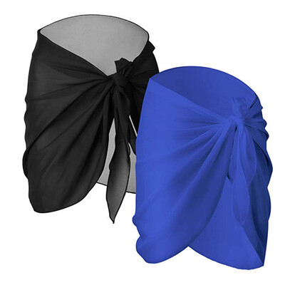 Roseonmyhand 2 Pieces Women Solid Beach Wrap Sarong Cover Up Chiffon Swimsuit Wrap Skirts
Roseonmyhand 2 Pieces Women Solid Beach Wrap Sarong Cover Up Chiffon Swimsuit Wrap Skirts