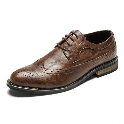 Autumn new mens shoes Korean version of the trend Brock carved pointed casual shoes mens British retro business shoes
Autumn new mens shoes Korean version of the trend Brock carved pointed casual shoes mens British retro business shoes