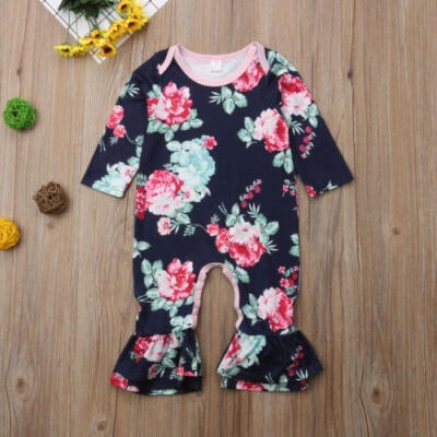 Newborn Baby Girl Flower Ruffle Long Sleeve Romper Jumpsuit Bell Bottom Outfit Clothes 0-24M
Newborn Baby Girl Flower Ruffle Long Sleeve Romper Jumpsuit Bell Bottom Outfit Clothes 0-24M