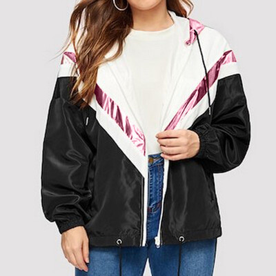Gobestart Women Casual Plus Size Autumn Long Sleeve Zipper Thin suits Hooded Sport Coat
Gobestart Women Casual Plus Size Autumn Long Sleeve Zipper Thin suits Hooded Sport Coat