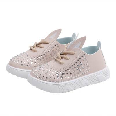 Autumn Baby Girl Anti-Slip Casual Rhinestone Walking Shoes With Ear Design Soft Soled Kids Shoes
Autumn Baby Girl Anti-Slip Casual Rhinestone Walking Shoes With Ear Design Soft Soled Kids Shoes