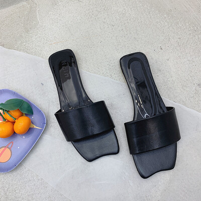Ins trend Candy-colored square-headed slippers for women wearing summer Korean fashion Joker
Ins trend Candy-colored square-headed slippers for women wearing summer Korean fashion Joker