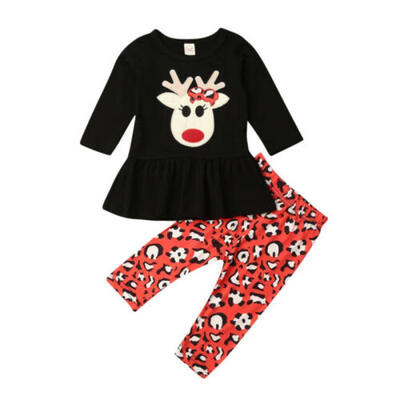 US Stock Newborn Infant Baby Girl Clothes Deer Dress Tops Long Pants Xmas Outfit
US Stock Newborn Infant Baby Girl Clothes Deer Dress Tops Long Pants Xmas Outfit