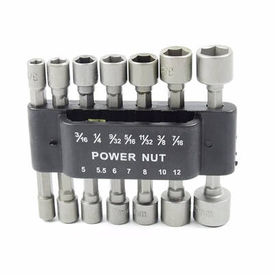 14pcs Strong Hexagon Socket Steel Hex Sleeve Set Electric Drill Screwdriver Bit Tools Without Magnetic
14pcs Strong Hexagon Socket Steel Hex Sleeve Set Electric Drill Screwdriver Bit Tools Without Magnetic