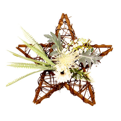 Star-Shaped Wooden Frame Artificial Flowers Garland Pendant Faux Floral Hanging Wreath Wall Window Wedding Parties Home Decor
Star-Shaped Wooden Frame Artificial Flowers Garland Pendant Faux Floral Hanging Wreath Wall Window Wedding Parties Home Decor