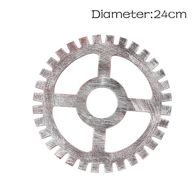 Toponeto European Modern Vintage Steampunk Gear Industrial Style Wall Home Decoration Sil
Toponeto European Modern Vintage Steampunk Gear Industrial Style Wall Home Decoration Sil