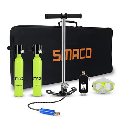 05L Diving Oxygen Tank Scuba Respirator Refill Adapter High Pressure Air Pump Diving Mask with Zipper Bag
05L Diving Oxygen Tank Scuba Respirator Refill Adapter High Pressure Air Pump Diving Mask with Zipper Bag