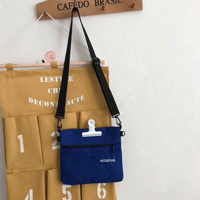 Tailored Women Clip Canvas Bag Letter Fashion Shoulder Messenger Package Simple Phone Bag
Tailored Women Clip Canvas Bag Letter Fashion Shoulder Messenger Package Simple Phone Bag