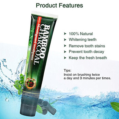 Siaonvr Bamboo Charcoal Toothpaste Activated Charcoal Toothpaste Health Fresher Breath Whitening Toothpaste
Siaonvr Bamboo Charcoal Toothpaste Activated Charcoal Toothpaste Health Fresher Breath Whitening Toothpaste