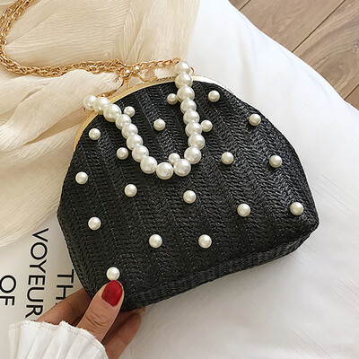 Women 2019 spring&summer new Korean version of braided chain shell bag chic fashion slung clip bag womens bag
Women 2019 spring&summer new Korean version of braided chain shell bag chic fashion slung clip bag womens bag