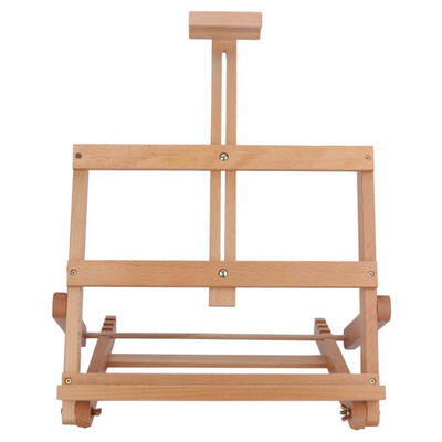 Greensen Wood Folding Artist Tabletop Easel Adjustable H-Frame Artist Painting Tool