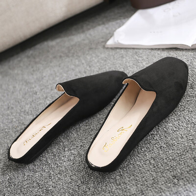Baotou semi-slippers spring 2019 new shallow womens shoes Korean version of square chic flat-soled slippers
Baotou semi-slippers spring 2019 new shallow womens shoes Korean version of square chic flat-soled slippers