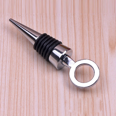 JPGIF Zinc Alloy Wine Bottle Stopper Metal Clear Rhinestones