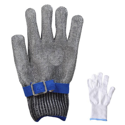 Cut Resistant Gloves Stainless Steel Wire Level 5 Protection Cutting Gloves Safety Work Anti-Cutting Gloves for Puncture Kitchen G
Cut Resistant Gloves Stainless Steel Wire Level 5 Protection Cutting Gloves Safety Work Anti-Cutting Gloves for Puncture Kitchen G