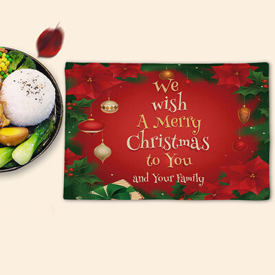 〖Follure〗Christmas Ddecorations Restaurant Hotel Creative Household Goods Table Mat
〖Follure〗Christmas Ddecorations Restaurant Hotel Creative Household Goods Table Mat