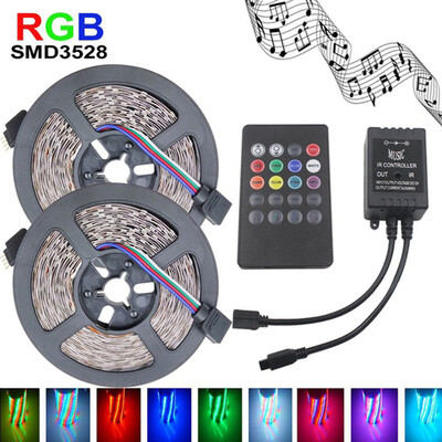 〖Follure〗3528 RGB LED Strip Flexible Light 10M 600Ledm Music IR Remote Controller DC12V
〖Follure〗3528 RGB LED Strip Flexible Light 10M 600Ledm Music IR Remote Controller DC12V