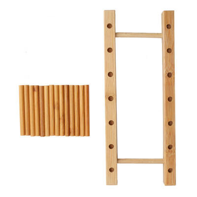 Greensen Six Grid Wooden Foldable Sink Dish Drainer Plate Cutlery Dryer Draining Rack Holder Kitchen
Greensen Six Grid Wooden Foldable Sink Dish Drainer Plate Cutlery Dryer Draining Rack Holder Kitchen
