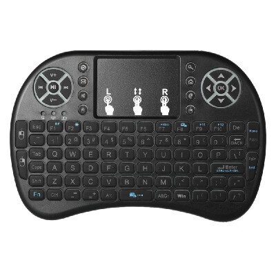 24GHz LED Backlit Wireless Keyboard with Touchpad Mouse Remote Control for Android TV BOX HTPC PC
24GHz LED Backlit Wireless Keyboard with Touchpad Mouse Remote Control for Android TV BOX HTPC PC