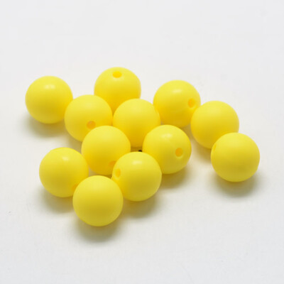 Food Grade Environmental Silicone Beads Chewing Beads For Teethers DIY Nursing Necklaces Making Round Yellow 1415mm Hole 2
Food Grade Environmental Silicone Beads Chewing Beads For Teethers DIY Nursing Necklaces Making Round Yellow 1415mm Hole 2
