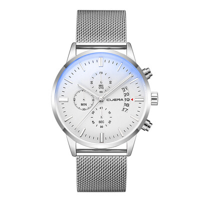 Gobestart Luxury Watches Quartz Watch Stainless Steel Dial Casual Bracele Watch