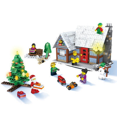 JJRC 1002 Christmas Village Small Building Blocks DIY Assembled Puzzle Toy Educational Toys For Kids
JJRC 1002 Christmas Village Small Building Blocks DIY Assembled Puzzle Toy Educational Toys For Kids