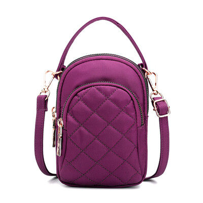 Mini Lingge mobile phone bag tide nylon shoulder diagonal bag change key bag canvas bag
Mini Lingge mobile phone bag tide nylon shoulder diagonal bag change key bag canvas bag