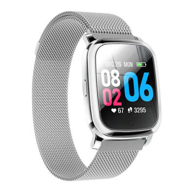 GPS Fitness Tracker Smart Bracelet Activity Tracker With Color Touch Screen Fine Steel Band Heart Rate Sleep Monitor
GPS Fitness Tracker Smart Bracelet Activity Tracker With Color Touch Screen Fine Steel Band Heart Rate Sleep Monitor