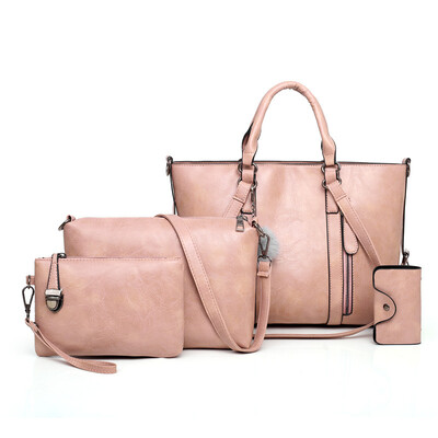 New womens bag European&American fashion mother bag ladies handbags shoulder diagonal package four-piece suit
New womens bag European&American fashion mother bag ladies handbags shoulder diagonal package four-piece suit