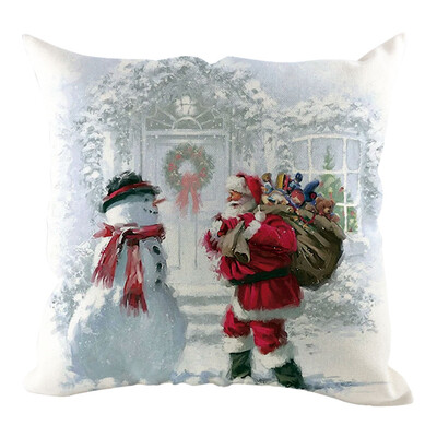 Siaonvr Christmas Pillow Cover Pillowcases Decorative Sofa Cushion Cover Home Decoration
Siaonvr Christmas Pillow Cover Pillowcases Decorative Sofa Cushion Cover Home Decoration