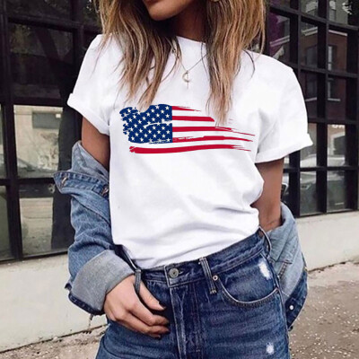 Starmoon Women Plus Size National Flag Independence Day Print Short Sleeve T-Shirt Tops
Starmoon Women Plus Size National Flag Independence Day Print Short Sleeve T-Shirt Tops