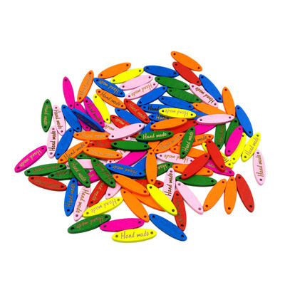 〖Follure〗100pcs Wood color Wooden Hand made Lettering 2-hole sewing Scrapbooking 28mm
〖Follure〗100pcs Wood color Wooden Hand made Lettering 2-hole sewing Scrapbooking 28mm