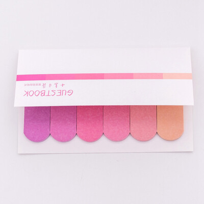 6 Colors Gradient Cute Kawaii Memo Pad Sticky Notes Index Posted It Planner Stickers Notepads Stationery Office School Supplies
6 Colors Gradient Cute Kawaii Memo Pad Sticky Notes Index Posted It Planner Stickers Notepads Stationery Office School Supplies