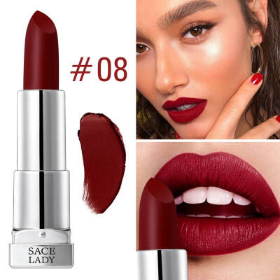 Sexy 9 Colors Silky Matte Lipstick Makeup Waterproof Pigmented Lip Stick Long-lasting Lips Make Up Cosmetics
Sexy 9 Colors Silky Matte Lipstick Makeup Waterproof Pigmented Lip Stick Long-lasting Lips Make Up Cosmetics