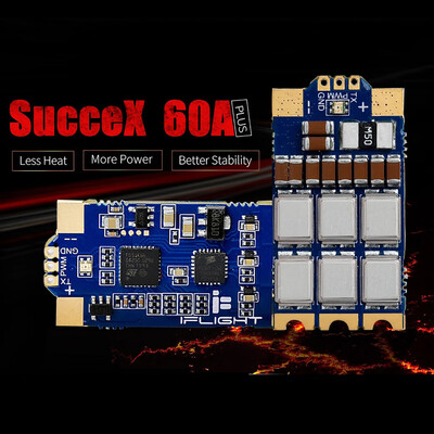 Siaonvr iFlight SucceX 60A Plus BLHeli 32 Single ESC w 0603 LED Lights For FPV RC Drone
Siaonvr iFlight SucceX 60A Plus BLHeli 32 Single ESC w 0603 LED Lights For FPV RC Drone