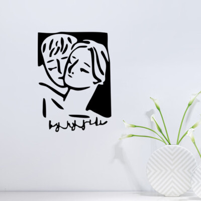 Gobestart Wall Sticker Line Drawing Decor Home Room DIY Decor Simple Style Removable Mural
Gobestart Wall Sticker Line Drawing Decor Home Room DIY Decor Simple Style Removable Mural