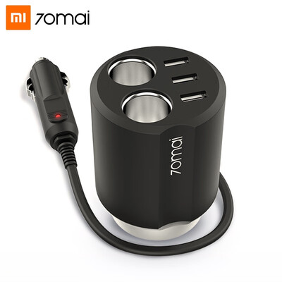 Xiaomi 70mai Car Cigarette Lighter Socket Splitter 5V 48A Fast Charger USB Car Charger for Mobile Phone Tablet Car-Charger
Xiaomi 70mai Car Cigarette Lighter Socket Splitter 5V 48A Fast Charger USB Car Charger for Mobile Phone Tablet Car-Charger