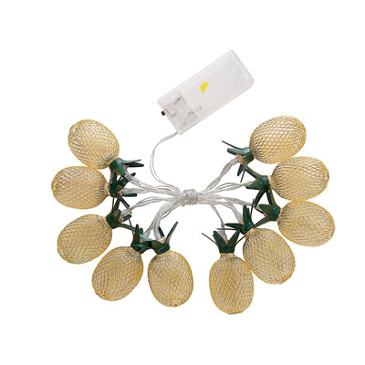 Metal Hollowed-out Pineapple Shaped Festival Decorative Lamp String Home Decoratiion Lights Strap
Metal Hollowed-out Pineapple Shaped Festival Decorative Lamp String Home Decoratiion Lights Strap