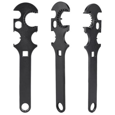 Greensen Outdoor Multi-functional Steel Combat Wrench Barrel Nut Spanner Tactics Tool
Greensen Outdoor Multi-functional Steel Combat Wrench Barrel Nut Spanner Tactics Tool