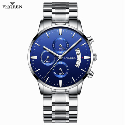 Gobestart FNGEEN Men Luxury Casual Watch Quartz Stainless Steel Waterproof Calendar Watch
Gobestart FNGEEN Men Luxury Casual Watch Quartz Stainless Steel Waterproof Calendar Watch